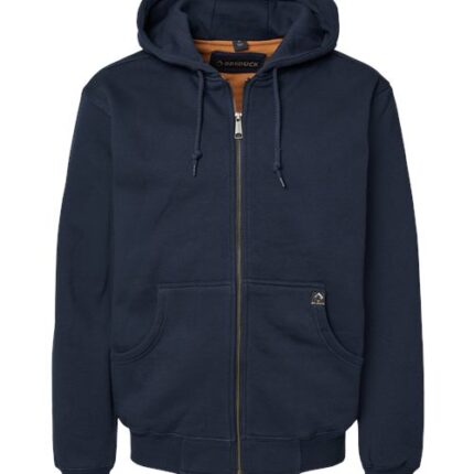 Men's Tall Crossfire Heavyweight Power Fleece Hooded Jacket with Thermal Lining