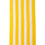 Cabana Stripe Velour Beach Towel