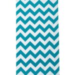 Chevron Velour Beach Towel