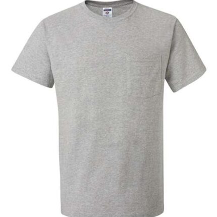 Unisex Dri-Power® 50/50 Pocket T-Shirt