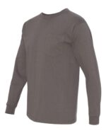 Unisex USA-Made Long Sleeve Pocket T-Shirt - Image 2