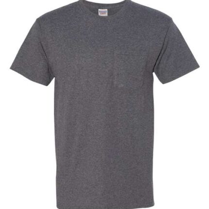 Unisex Dri-Power® 50/50 Pocket T-Shirt