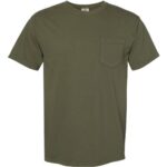 Unisex Garment-Dyed Heavyweight Pocket T-Shirt