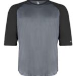 Youth B-Core Three-Quarter Sleeve Baseball T-Shirt