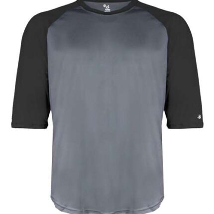 Youth B-Core Three-Quarter Sleeve Baseball T-Shirt