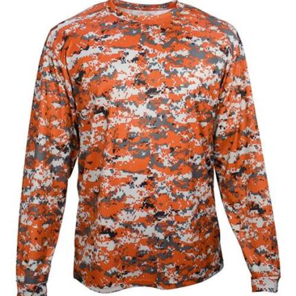 Men's Digital Camo Long Sleeve T-Shirt