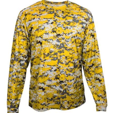 Men's Digital Camo Long Sleeve T-Shirt