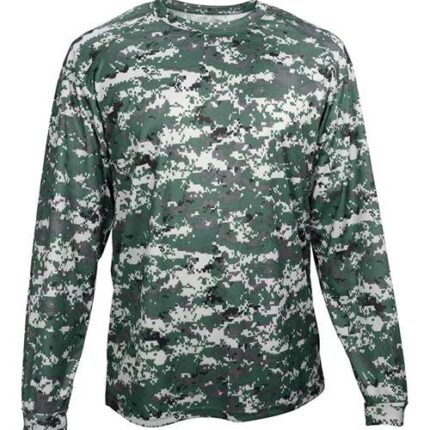 Youth Digital Camo Long Sleeve T-Shirt