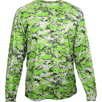 Youth Digital Camo Long Sleeve T-Shirt
