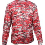 Youth Digital Camo Long Sleeve T-Shirt
