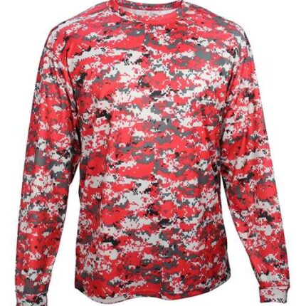 Youth Digital Camo Long Sleeve T-Shirt