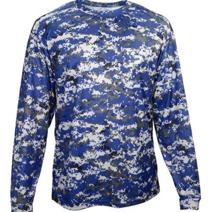Youth Digital Camo Long Sleeve T-Shirt