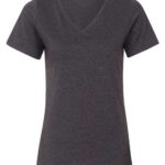 Women's Relaxed Heather CVC V-Neck Tee