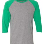 Unisex Triblend Three-Quarter Raglan Baseball T-Shirt