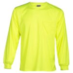 Unisex Microfiber Polyester Long Sleeve T-Shirt