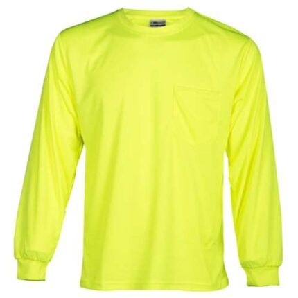 Unisex Microfiber Polyester Long Sleeve T-Shirt