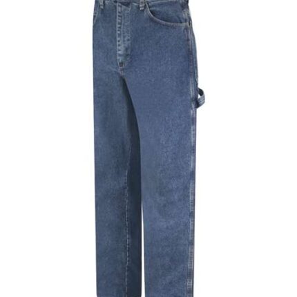 Men's Flame Resistant Pre-Washed Denim Dungaree