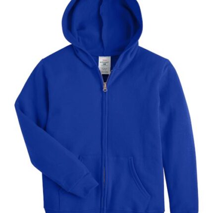 Youth EcoSmart® Full-Zip Hooded Sweatshirt