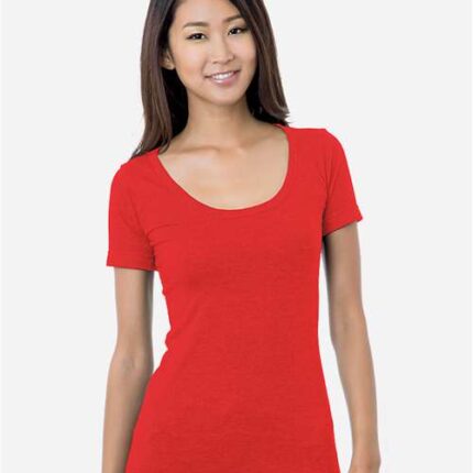 Women's USA-Made Scoop Neck T-Shirt
