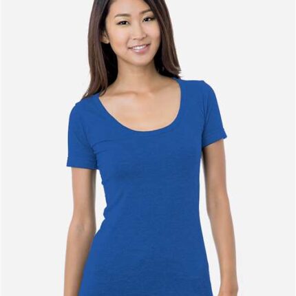 Women's USA-Made Scoop Neck T-Shirt