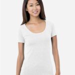 Women's USA-Made Scoop Neck T-Shirt