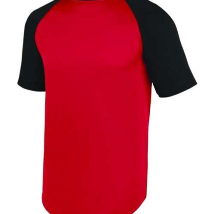 Unisex Wicking Short Sleeve Baseball Jersey