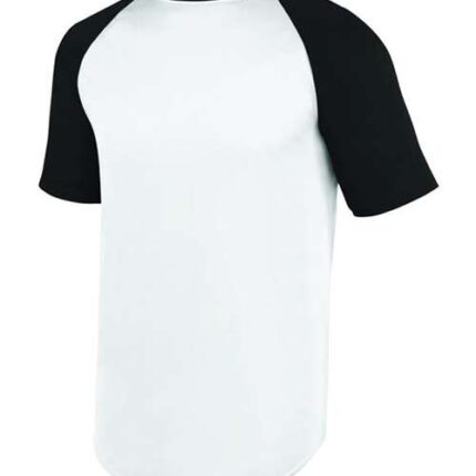 Unisex Wicking Short Sleeve Baseball Jersey