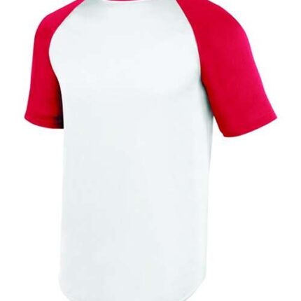 Unisex Wicking Short Sleeve Baseball Jersey