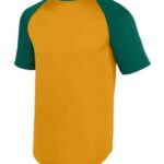 Youth Wicking Short Sleeve Baseball Jersey