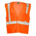Unisex 4 Pocket Hook-and-Loop Mesh Vest