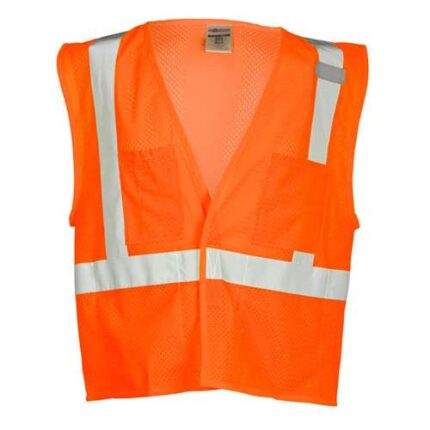Unisex 4 Pocket Hook-and-Loop Mesh Vest