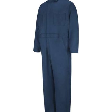 Men's Button-Front Cotton Coverall