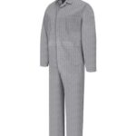 Men's Button-Front Cotton Coverall
