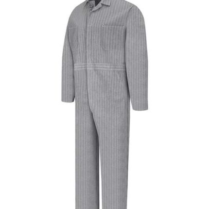 Men's Button-Front Cotton Coverall