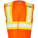 Unisex Contrasting Mesh Breakaway Vest
