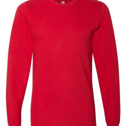 Unisex Fine Jersey Long Sleeve Tee