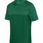 Unisex Shadow Tonal Heather Polo