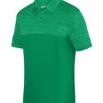 Unisex Shadow Tonal Heather Polo