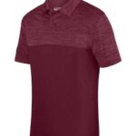 Unisex Shadow Tonal Heather Polo