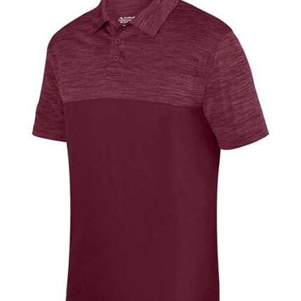 Unisex Shadow Tonal Heather Polo