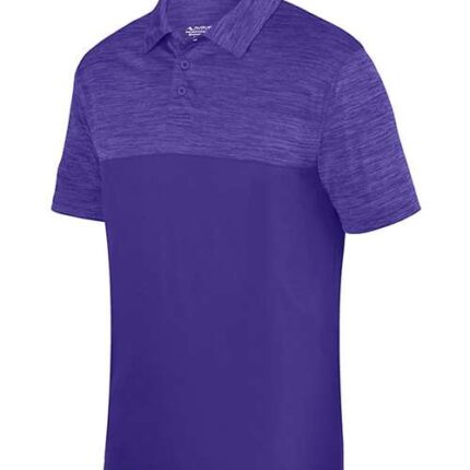 Unisex Shadow Tonal Heather Polo
