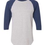 Unisex Three-Quarter Raglan Sleeve Baseball Jersey T-Shirt