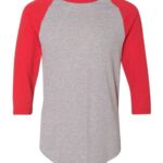 Unisex Three-Quarter Raglan Sleeve Baseball Jersey T-Shirt