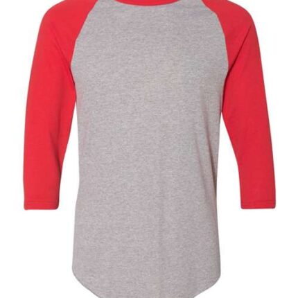 Unisex Three-Quarter Raglan Sleeve Baseball Jersey T-Shirt