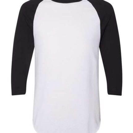 Unisex Three-Quarter Raglan Sleeve Baseball Jersey T-Shirt