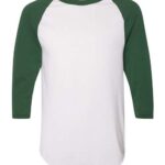 Unisex Three-Quarter Raglan Sleeve Baseball Jersey T-Shirt