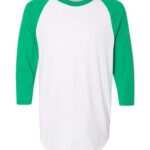 Unisex Three-Quarter Raglan Sleeve Baseball Jersey T-Shirt