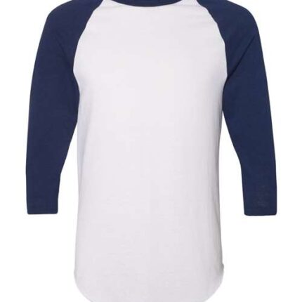 Unisex Three-Quarter Raglan Sleeve Baseball Jersey T-Shirt