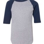 Youth Three-Quarter Sleeve Baseball Jersey