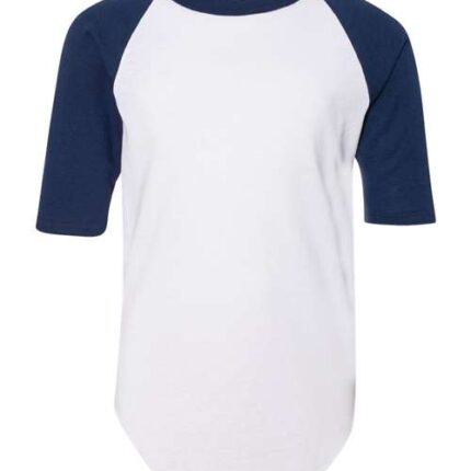 Youth Three-Quarter Sleeve Baseball Jersey